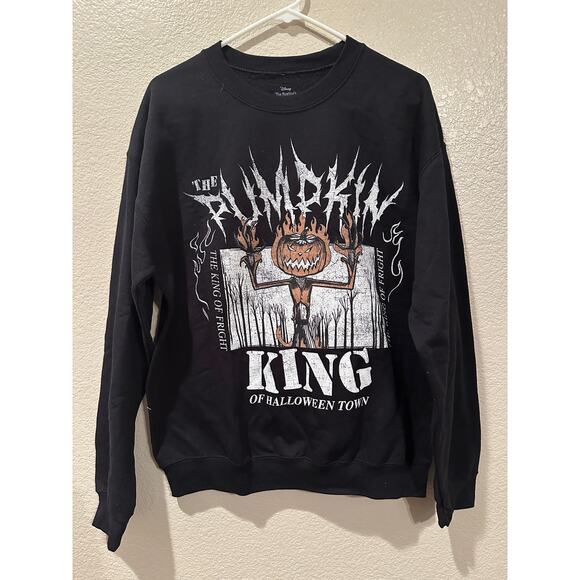 NWOT Disney NBC Nightmare Before Christmas The Pumpkin King Halloween Fright M - Picture 1 of 3